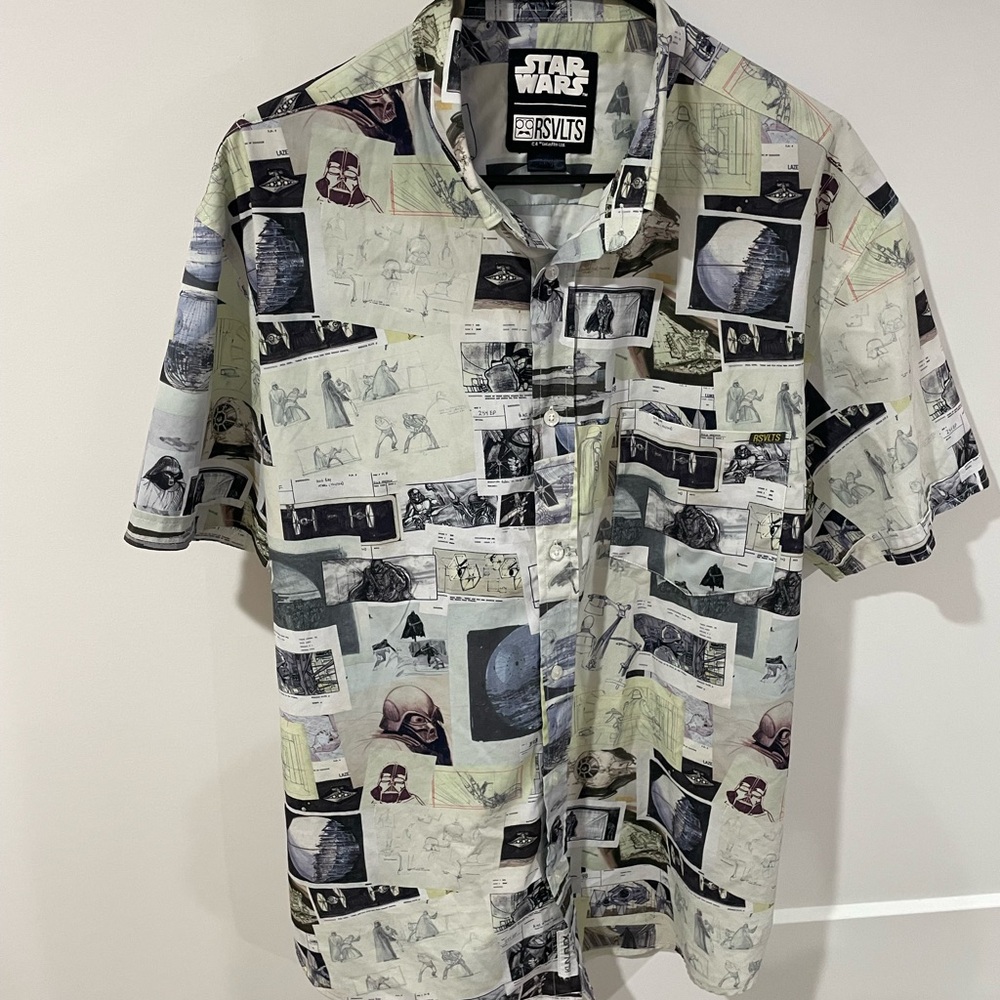 RSVLTS Star Wars Men's Shirt Large